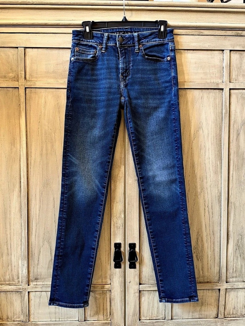 American Eagle Men's Skinny Jeans Blue 28x32 Size 28 Inseam 32” Denim Perfect